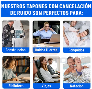 ANTIRUIDO  ™ |  Tapones Antiruido Para Oídos